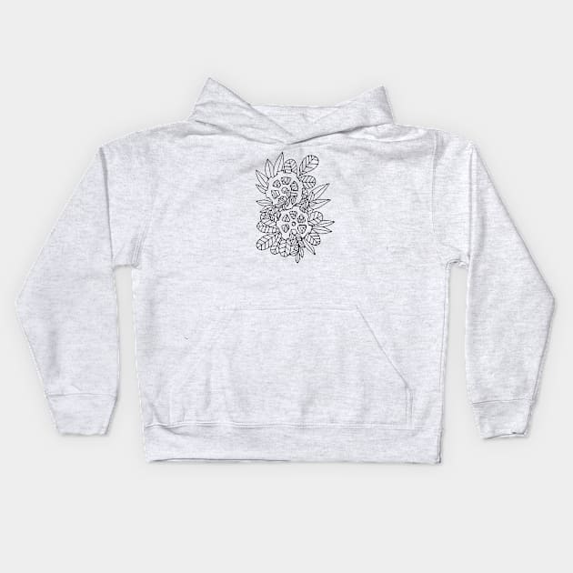 Intertwined Kids Hoodie by hosta